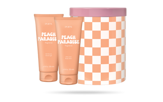 Flower power - Gel doccia + latte corpo “Peach paradise” Pupa Milano