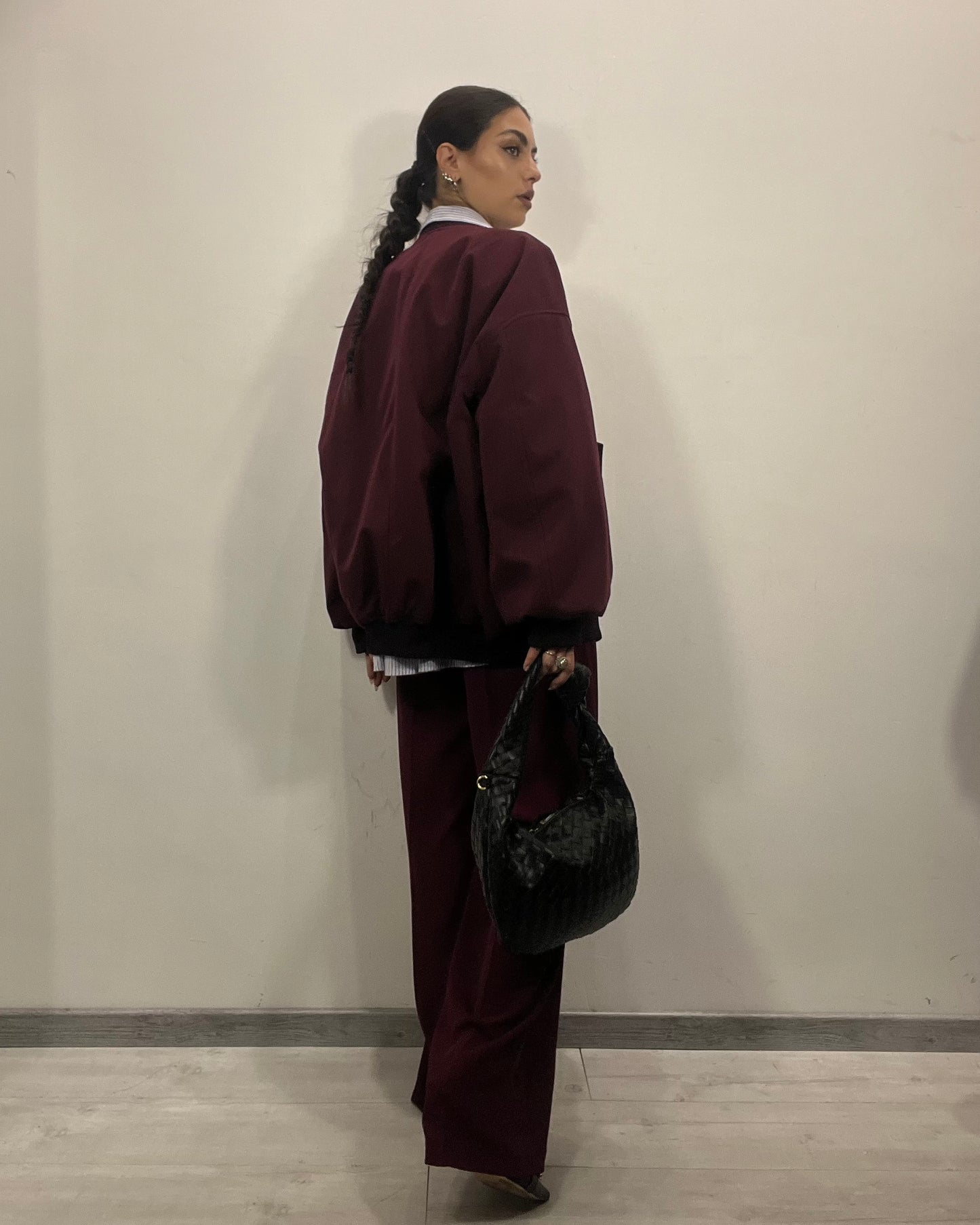 Bomber burgundy