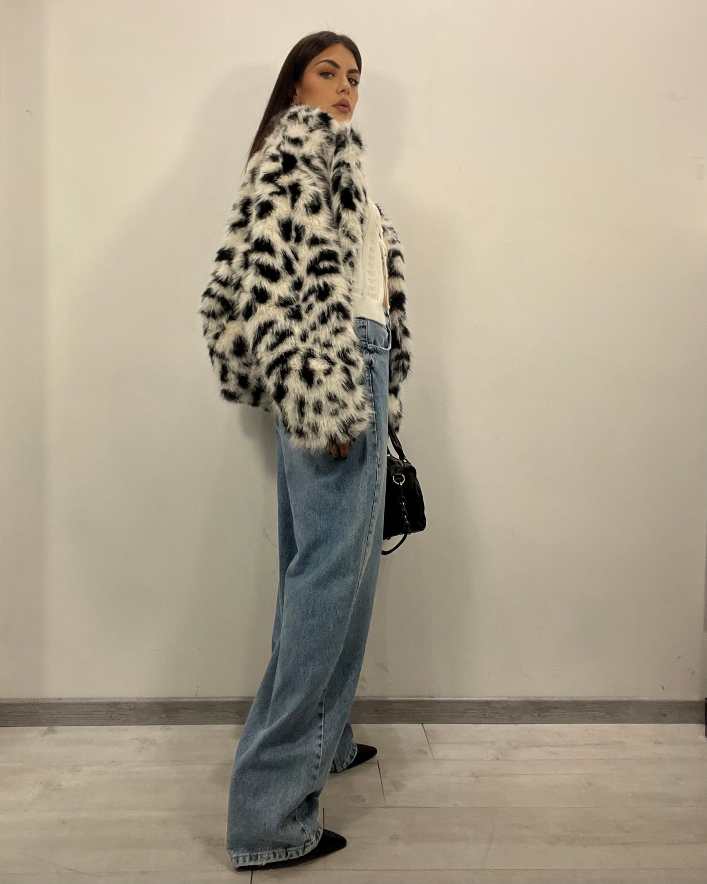 Ecopelliccia leopard