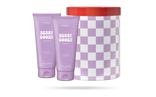 Flower power - Gel doccia + latte corpo “Berry boost” Pupa Milano