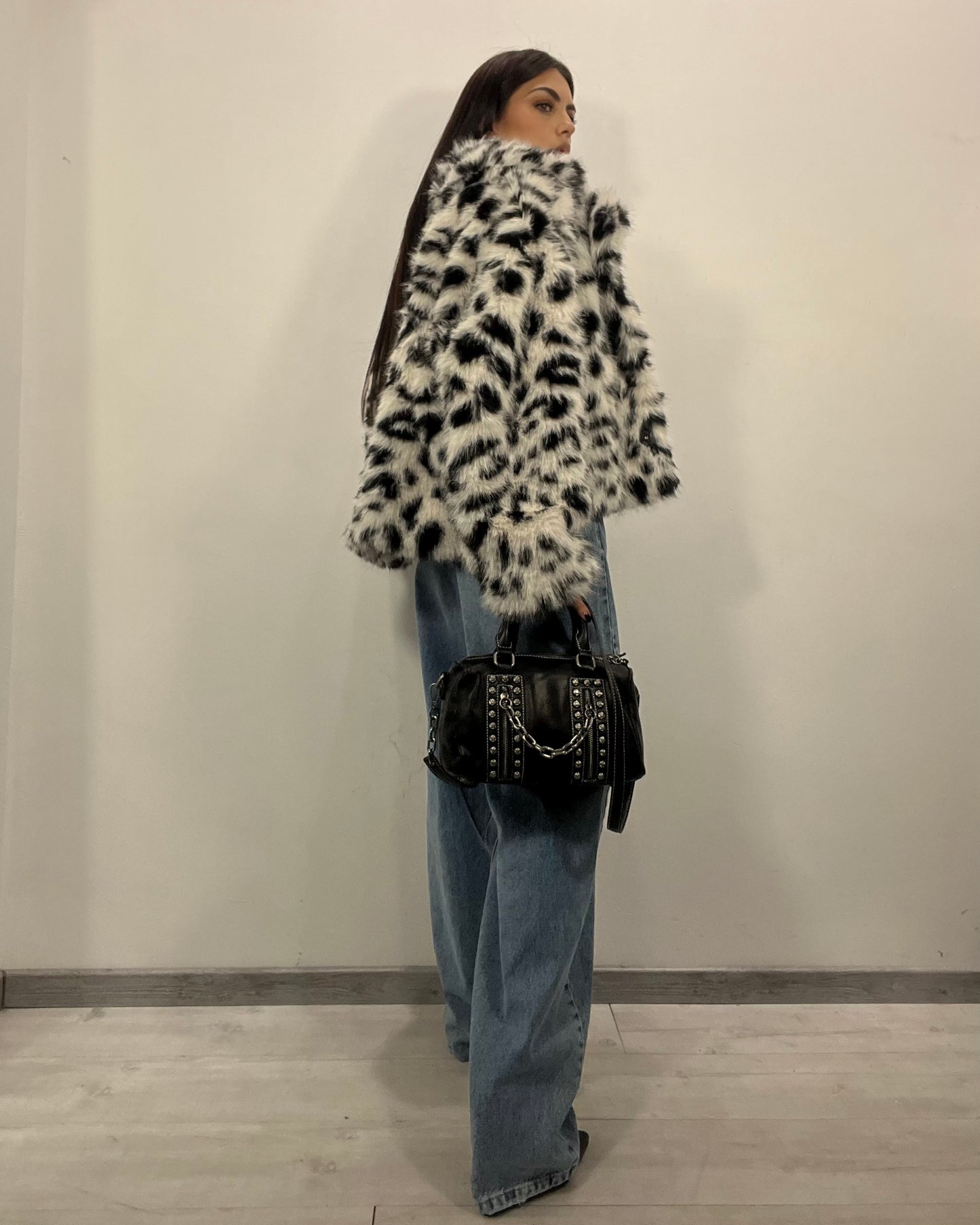 Ecopelliccia leopard