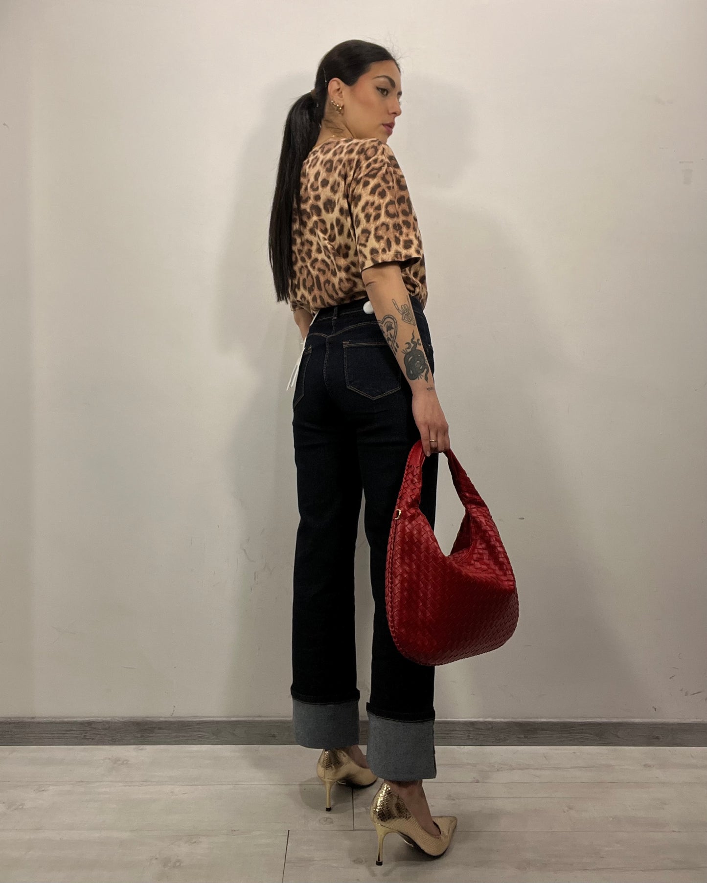 T-shirt leopard