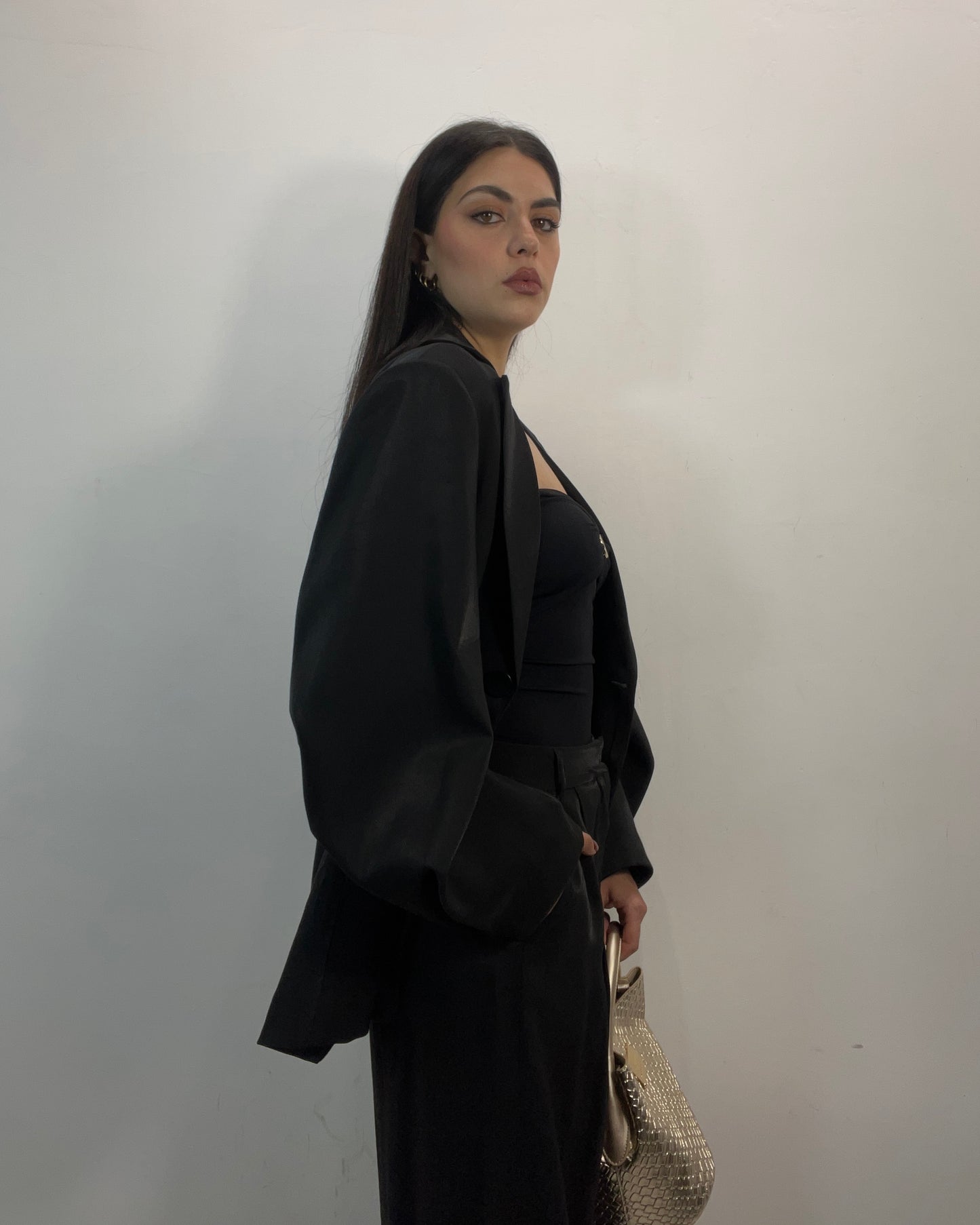 Giacca tailleur nero