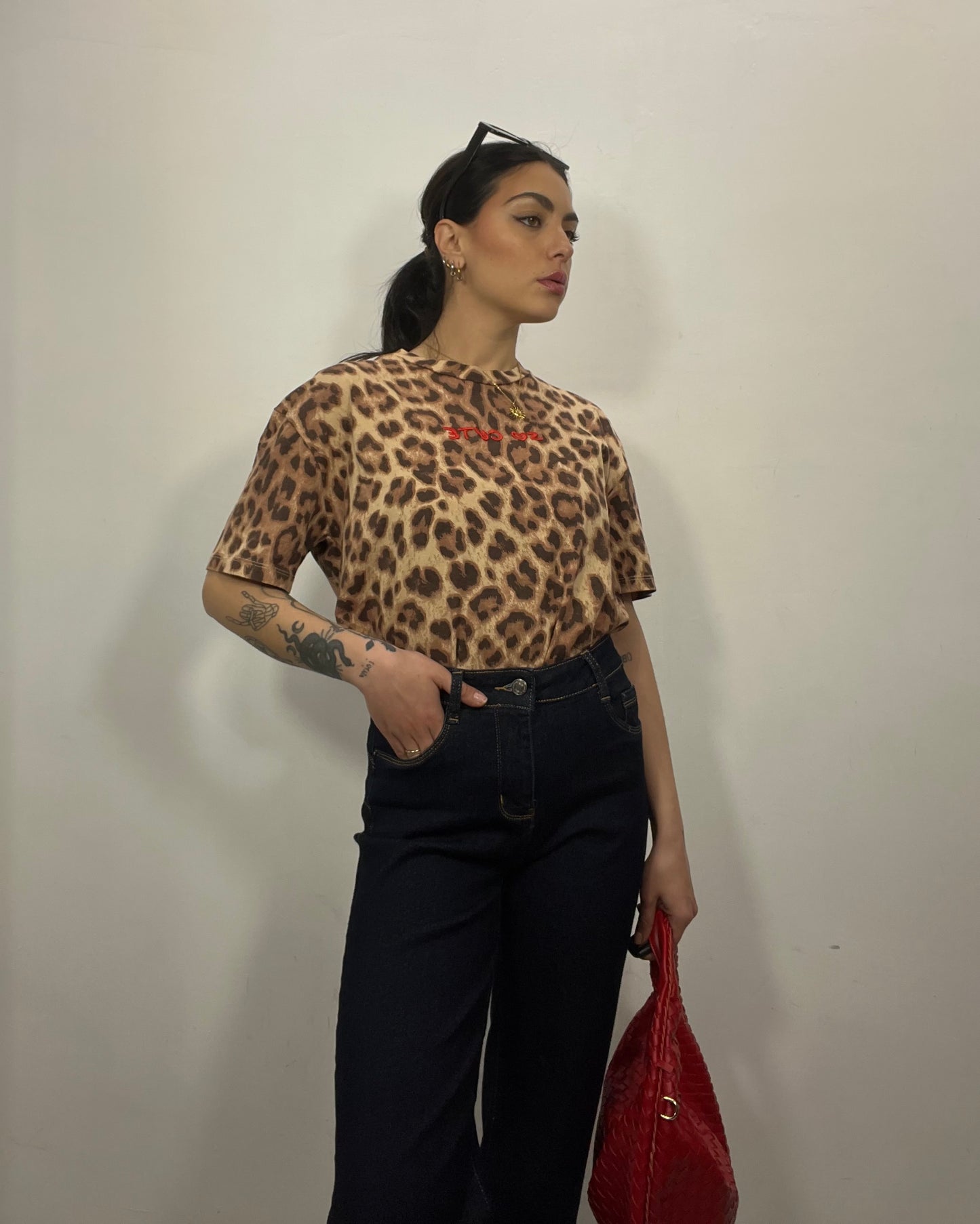 T-shirt leopard