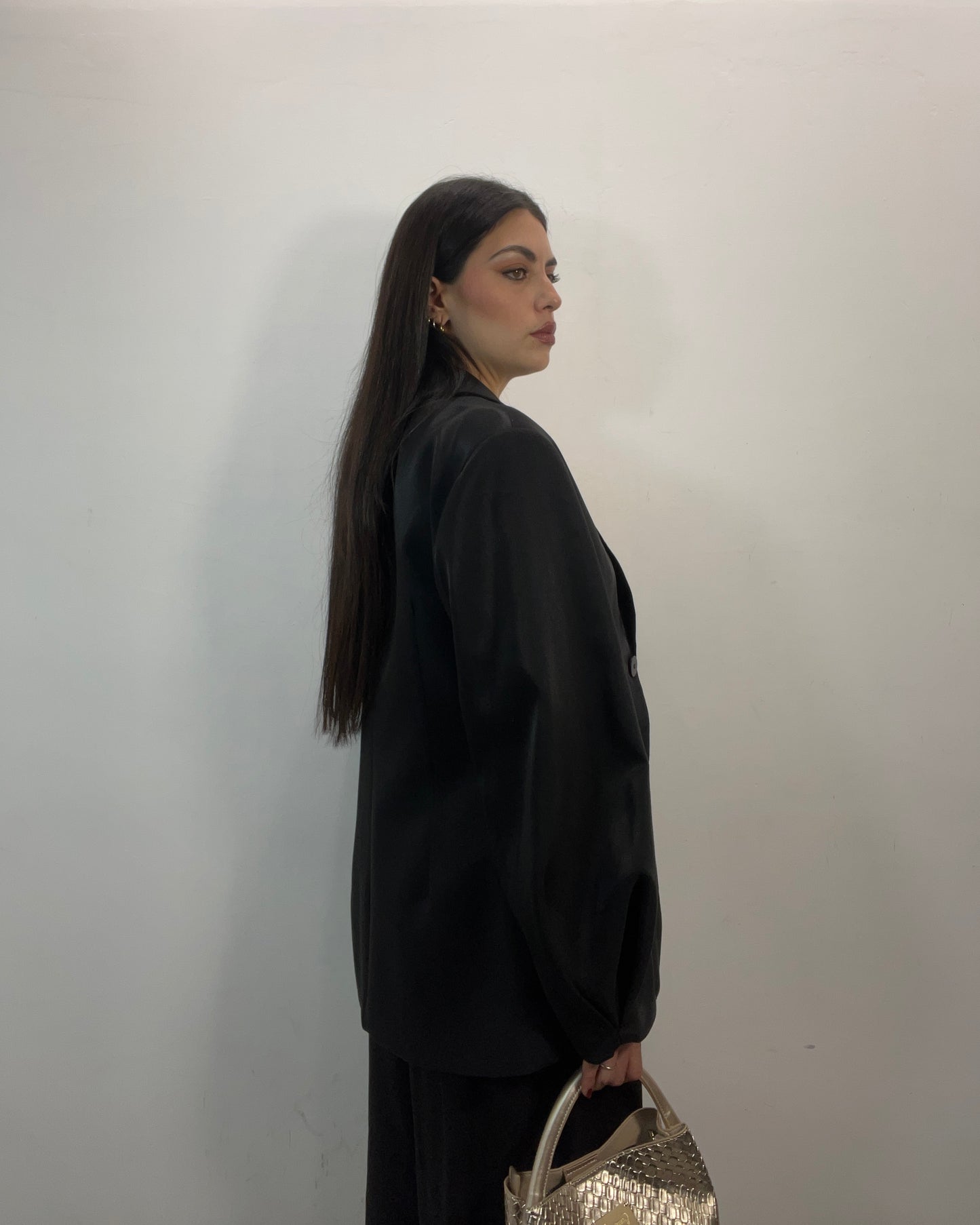 Giacca tailleur nero