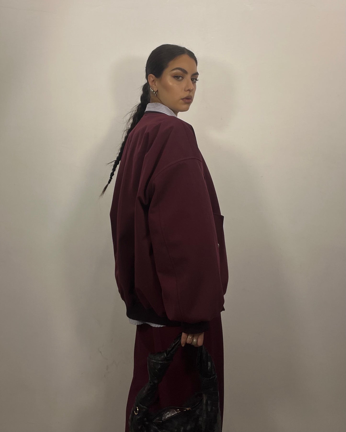 Bomber burgundy