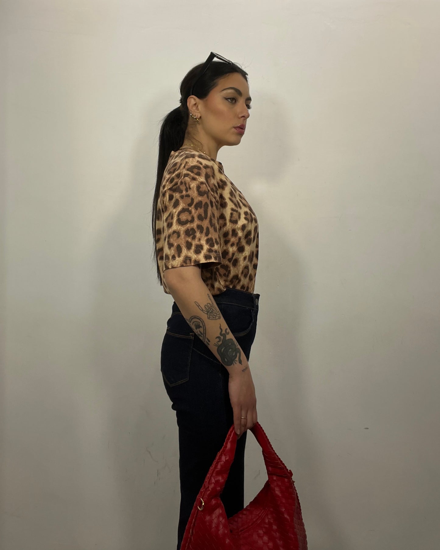 T-shirt leopard