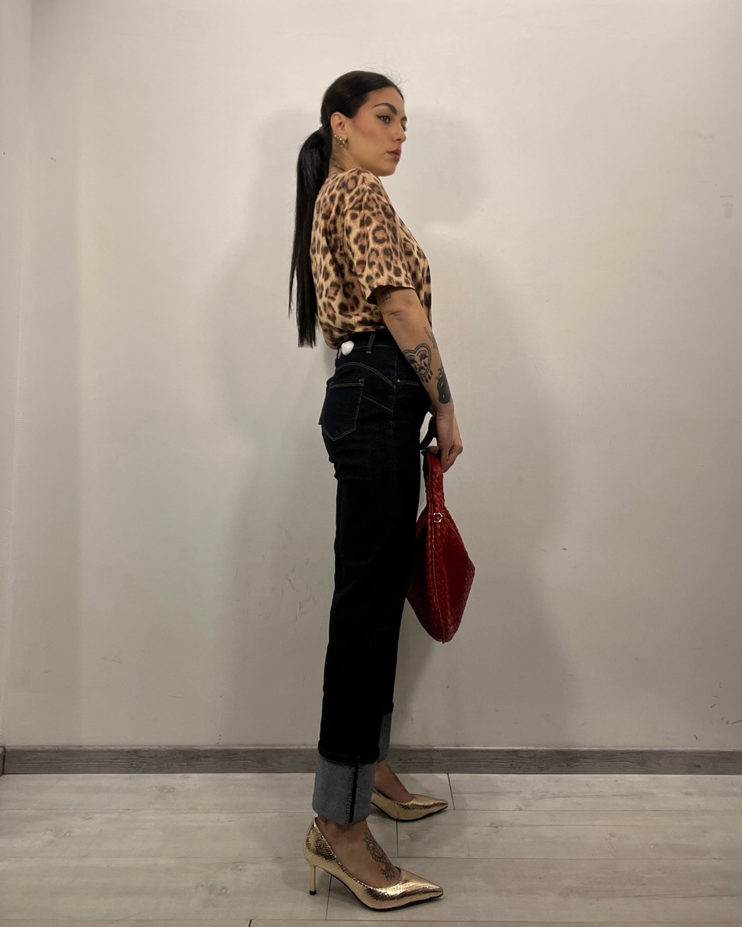 T-shirt leopard