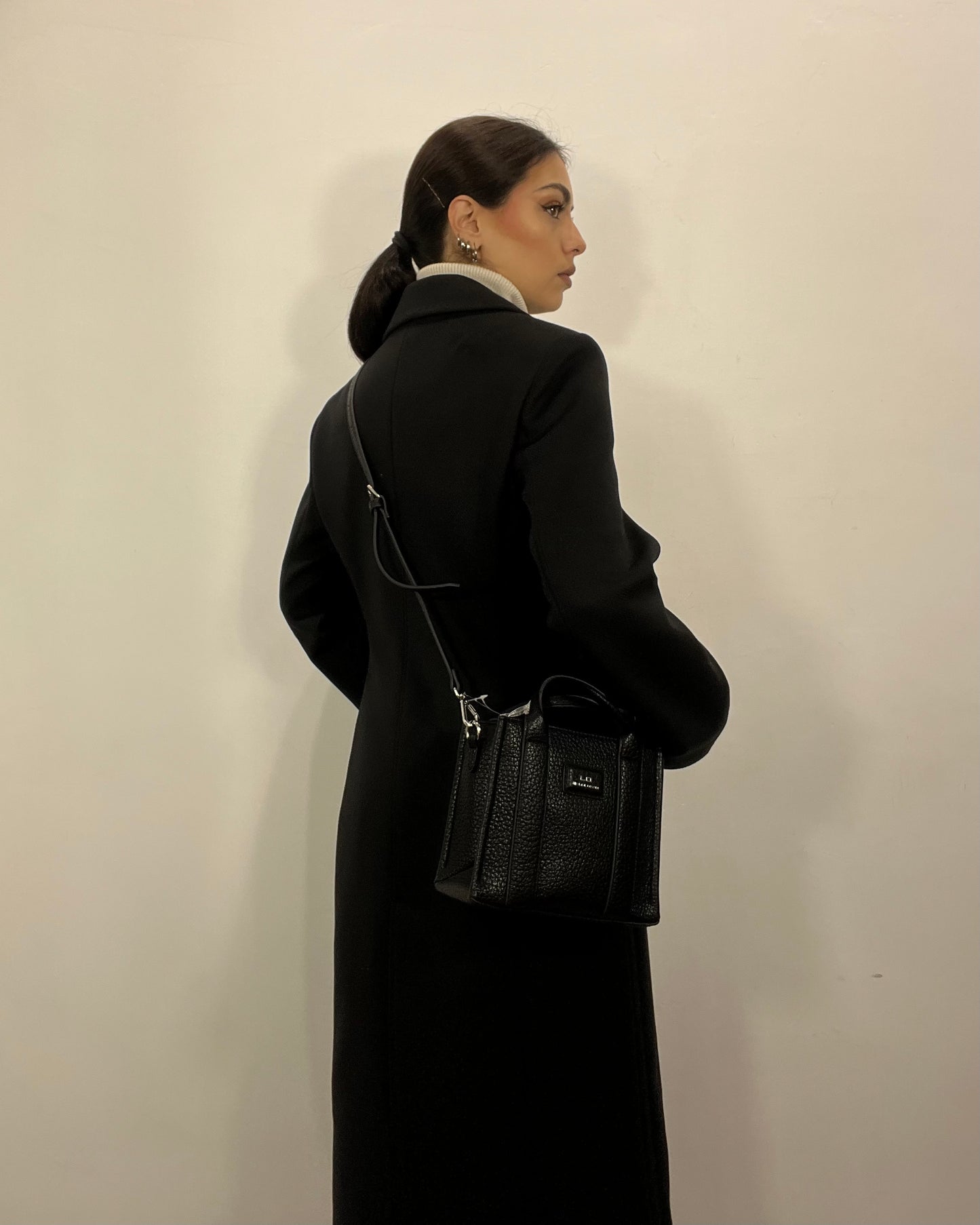 Cappotto lungo nero