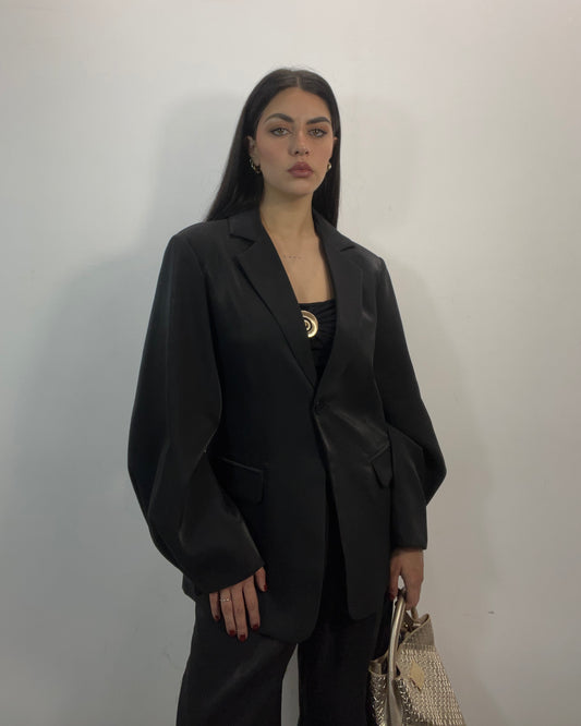 Giacca tailleur nero